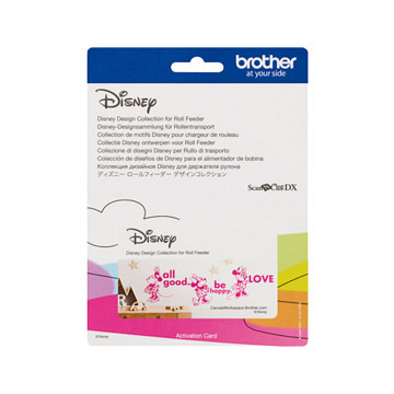 Brother Mustersammlung - Disney Rollenhalter-Designs