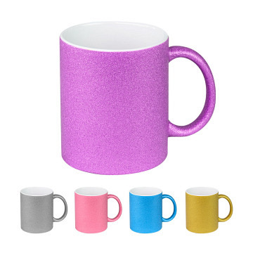 plottiX - 11oz glitter mug