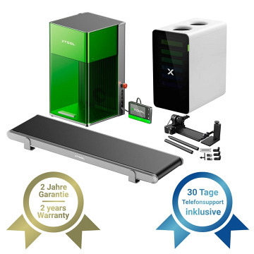 xTool F1 Ultra - 20W Faser- und 20W Diodenlaser – Deluxe Bundle