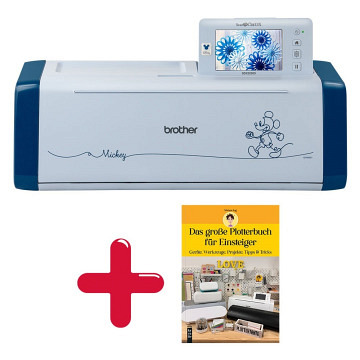 Brother ScanNCut DX-Serie SDX2250D + Das große Plotterbuch für Einsteiger von Miriam Jug