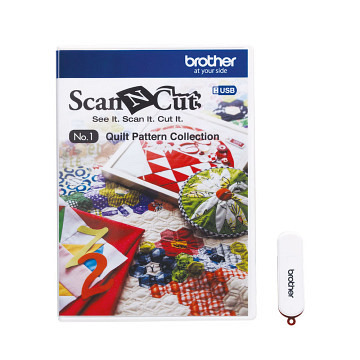 ScanNCut Designs Nr. 1 Quiltmuster-Sammlung