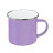 plottiX - 12oz Emaille Tasse - Lavendel