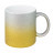plottiX - 11oz Glitter-Tasse mit Farbverlauf Silber - Gold